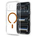 iPhone 17 Pro/18 Pro Spigen Ultra Hybrid MagSafe Case - Orange / Clear