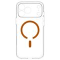 iPhone 17 Pro/18 Pro Spigen Ultra Hybrid MagSafe Case - Orange / Clear