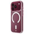 iPhone 17 Pro/18 Pro Tactical MagForce 2.0 Case - Burgundy / Clear