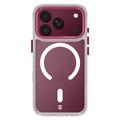 iPhone 17 Pro/18 Pro Tactical MagForce 2.0 Case - Burgundy / Clear