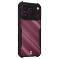 iPhone 17 Pro/18 Pro Tactical Quantum Stealth Case with Reinforced Corners - Clear / Black