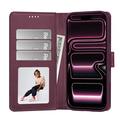 iPhone 17 Pro/18 Pro Tech-Protect 2-in-1 Wallet Case - Magsafe Compatible - Burgundy
