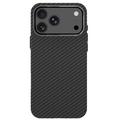 iPhone 17 Pro/18 Pro Tech-Protect Ion Carbon Plastic Case - MagSafe Compatible - Black / Silver