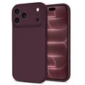 iPhone 17 Pro/18 Pro Tech-Protect Liquid Silicone Case - MagSafe Compatible - Burgundy
