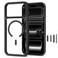 iPhone 17 Pro/18 Pro Tech-Protect MagOne MagSafe CC Case with 2x Glass+ Screen Protector - Black / Clear