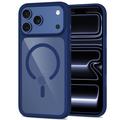 iPhone 17 Pro/18 Pro Tech-Protect MagOne MagSafe CC Case with 2x Glass+ Screen Protector - Deep Blue / Clear