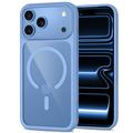 iPhone 17 Pro/18 Pro Tech-Protect MagOne MagSafe CC Case with 2x Glass+ Screen Protector - Light Blue / Clear