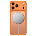 iPhone 17 Pro/18 Pro Tech-Protect MagPeak MagSafe CC Case - Matte Cosmic Orange