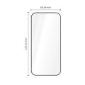 iPhone 17 Pro/18 Pro Tech-Protect Quick Set+ 2-Pack Tempered Glass Screen Protector - Clear