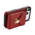 iPhone 17 Pro/18 Pro All-in-One Case with Wallet & Strap - Red