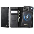 iPhone 17 Pro Caseme C49 2-in-1 Detachable Wallet Case - MagSafe Compatible, RFID - Black