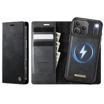 iPhone 17 Pro Caseme C49 2-in-1 Detachable Wallet Case - MagSafe Compatible, RFID - Black