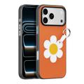 iPhone 17 Pro Dux Ducis Luvy Case with Finger Ring/Hand Strap - Orange / Daisy
