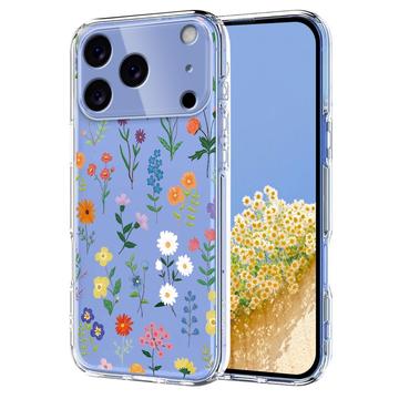 iPhone 17 Pro Floral Pattern TPU Case