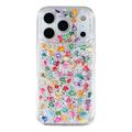 iPhone 17 Pro Jaucase Natural Stone Epoxy Case - White