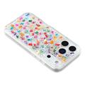 iPhone 17 Pro Jaucase Natural Stone Epoxy Case - White