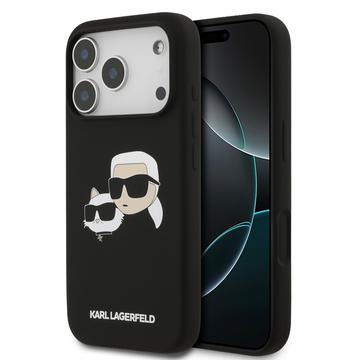 iPhone 17 Pro Karl Lagerfeld Double Heads Liquid Silicone MagSafe Case