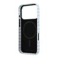 iPhone 17 Pro Karl Lagerfeld Houndstooth Resin Plate Case - MagSafe Compatible - Blue