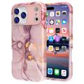 iPhone 17 Pro Luxury Marble Hybrid Case