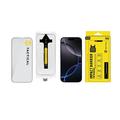 iPhone 17 Pro Max/18 Pro Max Tactical Impact Barrier for Rookies Tempered Glass Screen Protector - Black Edge