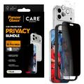 iPhone 17 Pro Max/18 Pro Max PanzerGlass Care Flagship 3-in-1 Privacy Bundle - Clear