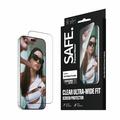 iPhone 17 Pro Max/18 Pro Max PanzerGlass Safe Ultra-Wide Fit Tempered Glass Screen Protector - 9H - Black edge