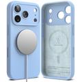 iPhone 17 Pro Max/18 Pro Max Ringke Liquid Silicone MagSafe Case - Light Blue