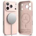 iPhone 17 Pro Max/18 Pro Max Ringke Liquid Silicone MagSafe Case - Pink Sand