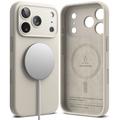 iPhone 17 Pro Max/18 Pro Max Ringke Liquid Silicone MagSafe Case - Stone