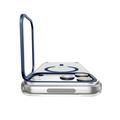 iPhone 17 Pro Max/18 Pro Max Spigen Ultra Hybrid Optik S MagSafe Case - Deep Blue / Clear