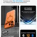iPhone 17 Pro Max/18 Pro Max Spigen Ultra Hybrid Optik S MagSafe Case - Orange / Clear