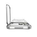 iPhone 17 Pro Max/18 Pro Max Spigen Ultra Hybrid Optik S MagSafe Case - Silver / Clear