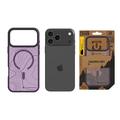 iPhone 17 Pro Max/18 Pro Max Tactical MagForce Hyperstealth Sika Hybrid Case - MagSafe Compatible - Burgundy