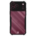 iPhone 17 Pro Max/18 Pro Max Tactical Quantum Stealth Case with Reinforced Corners - Clear / Black