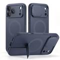 iPhone 17 Pro Max/18 Pro Max Tech-Protect Kevlar Aura Case - MagSafe Compatible - Navy blue