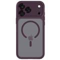 iPhone 17 Pro Max/18 Pro Max Tech-Protect MagPeak MagSafe CC Case - Matte Dark Cherry