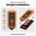 iPhone 17 Pro Max/18 Pro Max Tech-Protect Quick Set+ 2-Pack Tempered Glass Screen Protector - Clear