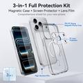 iPhone 17 Pro Max 3-in-1 Protection Set - MagSafe Compatible - Clear