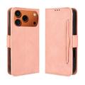 iPhone 17 Pro Max Cardholder Wallet Case - Pink