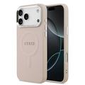 iPhone 17 Pro Max Guess Saffiano Hybrid Case - MagSafe Compatible - Pink