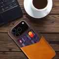 iPhone 17 Pro Max/18 Pro Max KSQ Case with Card Pocket - Orange