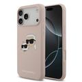 iPhone 17 Pro Max Karl Lagerfeld Double Heads Liquid Silicone MagSafe Case