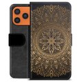 iPhone 17 Pro Max Premium Wallet Case - Mandala