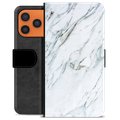 iPhone 17 Pro Max Premium Wallet Case - Marble