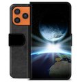 iPhone 17 Pro Max Premium Wallet Case - Space
