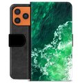 iPhone 17 Pro Max Premium Wallet Case - Waves