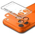 iPhone 17 Pro Max Spigen Glas.tR Ez Fit Optik Pro XL Camera Lens Protector - Orange