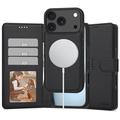 iPhone 17 Pro Max Tech-Protect 2-in-1 Wallet Case - Magsafe Compatible - Black