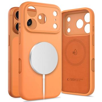 iPhone 17 Pro Max Tech-Protect Liquid Silicone Case - MagSafe Compatible - Cosmic Orange