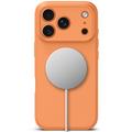iPhone 17 Pro Max Tech-Protect Liquid Silicone Case - MagSafe Compatible - Cosmic Orange